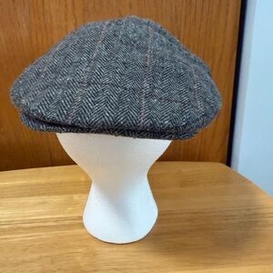 Classic GrayTweed Flat Cap